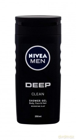 Nivea Shower gel for men Deep Clean (Shower Gel) 250 ml