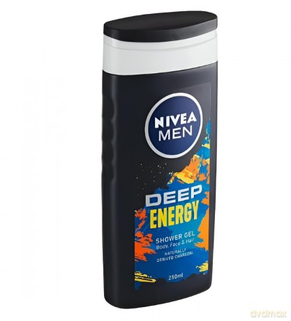Nivea Shower gel for men Deep Energy (Shower Gel) 250 ml