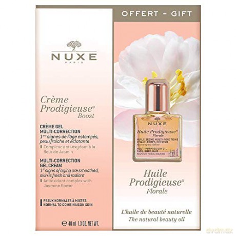 Nuxe Creme and Huile Prodigieuse skin care gift set