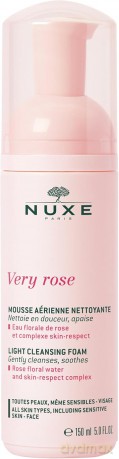 Nuxe Light cleansing foam for all skin types Very Rose ( Light Clean sing Foam) 150 ml