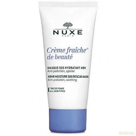 Nuxe Moisturizing mask for all skin types Creme Fraiche De Beauté (48 HR Moisture SOS Rescue Mask) 50 ml