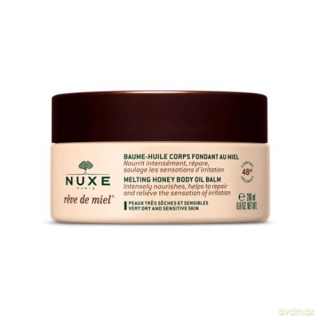Nuxe Reve de Miel Body Lotion for Dry and Sensitive Skin (Melting Honey Body Oil Balm) 200 ml