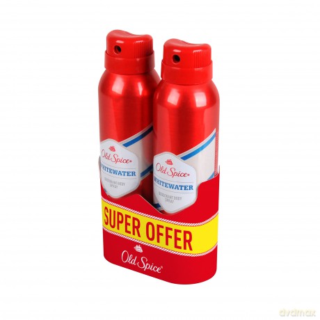 Old Spice Old Spice deodorant spray DUO 2x150ml White water