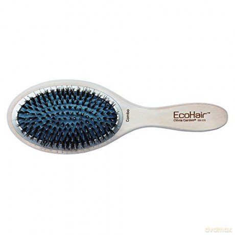 Olivia Garden Oval bamboo hair brush with boar bristles Combo