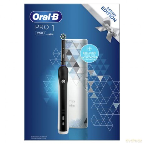 Oral B Electric toothbrush Pro 1-750 Cross Action Black