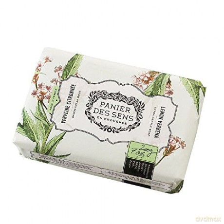 Panier des Sens Extra gentle natural soap with shea butter Lemon Verbena (Extra-Soft Vegetable Soap) 200 g