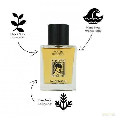 Panier des Sens L´Olivier perfume water (Eau de Parfum) 50 ml