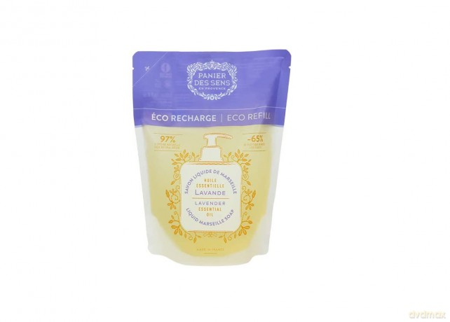 Panier des Sens Liquid soap - refill Relaxing Lavender (Eco Refill Liquid Marseille Soap) 500 ml