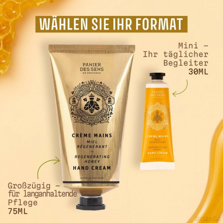 Panier des Sens Regenerating Honey (Hand Cream) - Volume: 75 ml