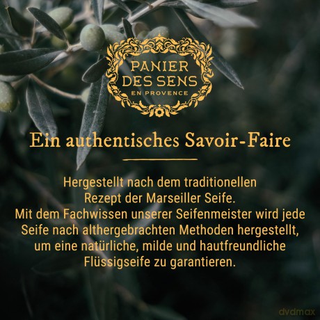 Panier des Sens Regenerating Honey liquid soap (Exfoliating Marseille Soap) 500 ml