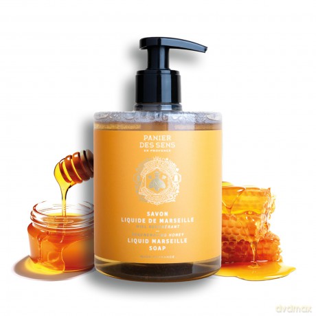 Panier des Sens Regenerating Honey liquid soap (Liquid Marseille Soap) 500 ml