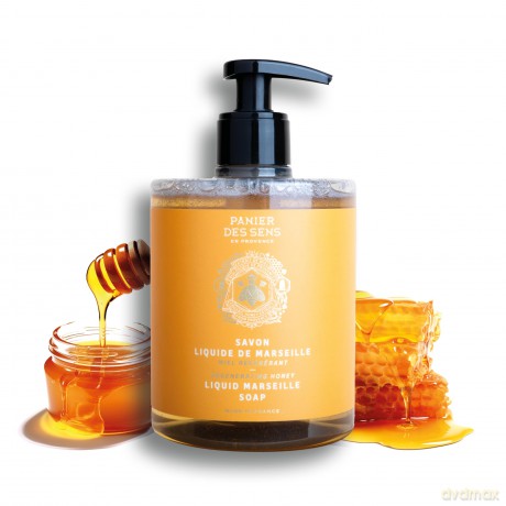 Panier des Sens Regenerating Honey liquid soap (Liquid Marseille Soap) 500 ml