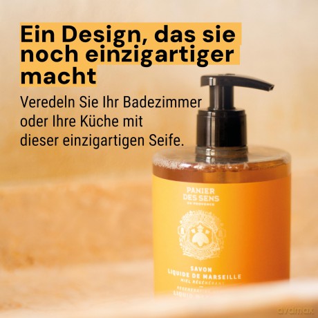 Panier des Sens Regenerating Honey liquid soap (Liquid Marseille Soap) 500 ml