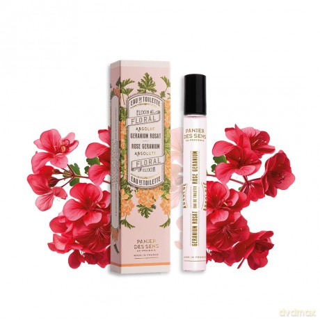 Panier des Sens Rose Geranium roll-on (Eau de Toilette) 10 ml