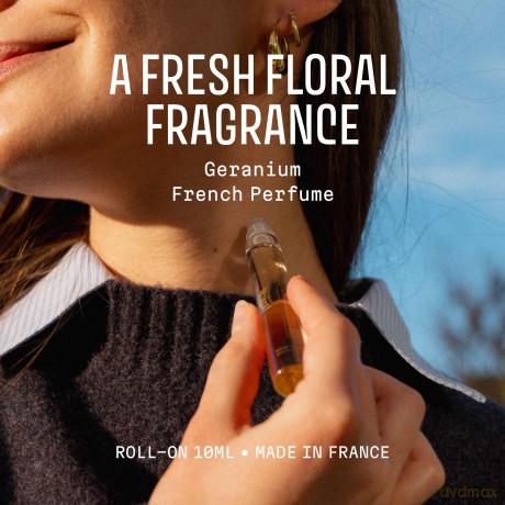 Panier des Sens Rose Geranium roll-on (Eau de Toilette) 10 ml