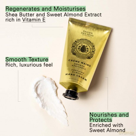 Panier des Sens Soothing Almond (Hand Cream) - Volume: 75 ml