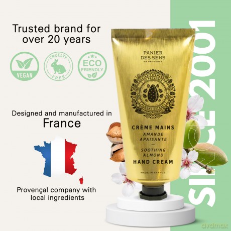 Panier des Sens Soothing Almond (Hand Cream) - Volume: 75 ml