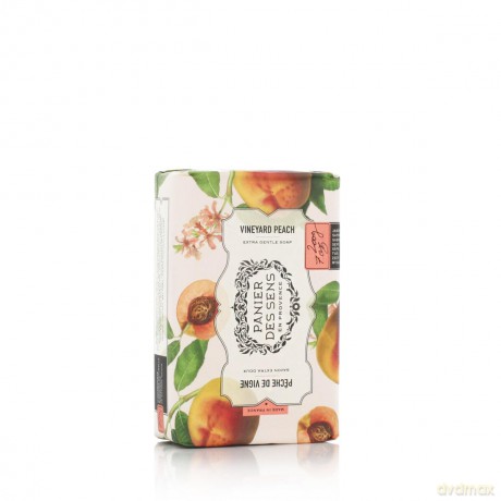 Panier des Sens Vineyard Peach solid soap (Extra Gentle Soap) 200 g