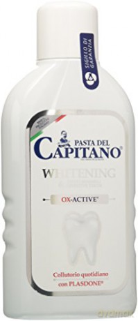 Pasta del Capitano Bleaching mouthwash for sensitive teeth 400 ml