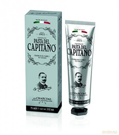 Pasta del Capitano Capitano 1905 activated carbon toothpaste 75 ml