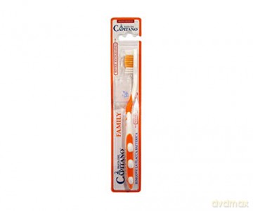 Pasta del Capitano Family Medium toothbrush with medium hard bristles