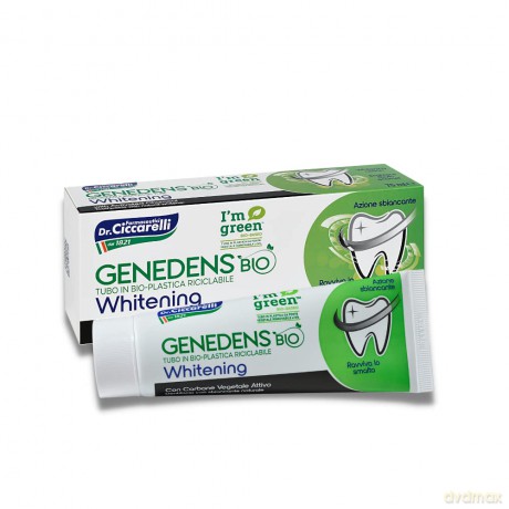 Pasta del Capitano Genedens Bio activated carbon whitening toothpaste 75 ml