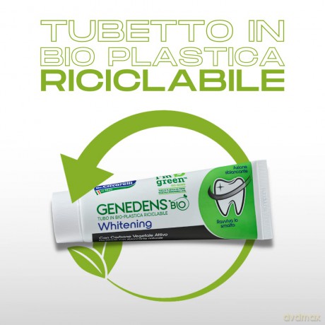 Pasta del Capitano Genedens Bio activated carbon whitening toothpaste 75 ml