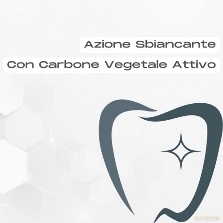 Pasta del Capitano Genedens Bio activated carbon whitening toothpaste 75 ml