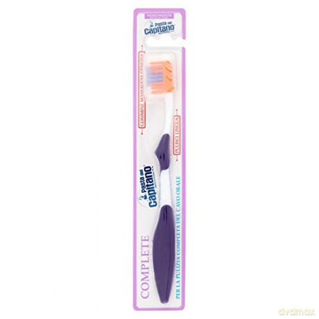 Pasta del Capitano Toothbrush with medium hard bristles Complete Medium
