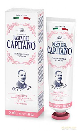 Pasta del Capitano Toothpaste for sensitive teeth Capitano 1905 75 ml