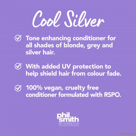 Phil Smith Be Gorgeous Cool Silver (Tone Enhancing Conditioner) - Volume: 300 ml