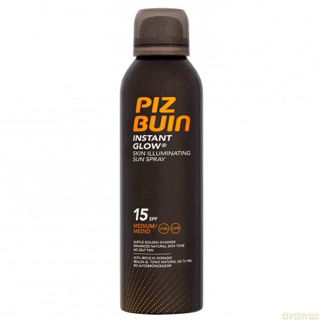 Piz Buin Tanning Spray instantly radiant skin SPF 15 (Sun Instant Glow Spray) 150 ml