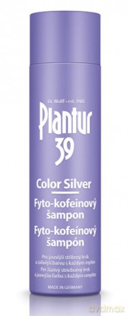 Plantur Phyto-caffeine shampoo Color Silver neutralizing yellow tones - Volume: 250 ml