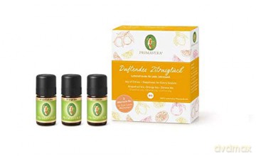 Primavera Cognitive set Citrus happiness 3 x 5 ml