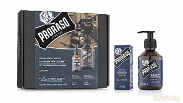 Proraso Azur Lime beard product gift set