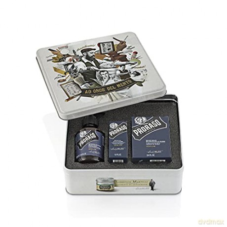 Proraso Klas ical gift set plant beard Azur Lime