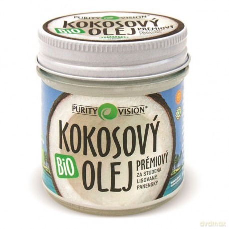 Purity Vision BIO Virgin Cold pressed Coconut Oil PURITY VISION - Volume: 120 ml
