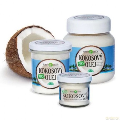 Purity Vision BIO Virgin Cold pressed Coconut Oil PURITY VISION - Volume: 600 ml 8595572900305
