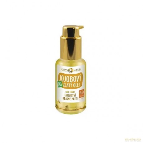 Purity Vision Organic Golden Jojoba Oil - Fair Trade - Volume: 45 ml