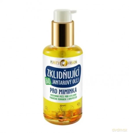 Purity Vision Organic Soothing Amber Oil for Babies 95 ml
