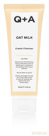 Q+A Q + A Creamy cleanser with oat milk, 125 ml