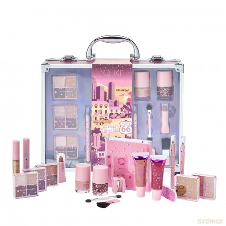 Q-KI Hollywood Star Vanity Case decorative cosmetics gift set