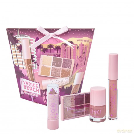 Q-KI Venice Beach Party decorative cosmetics gift set