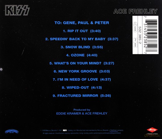 Ace Frehley: Ace Frehley (Wersja Zremasterowana) [CD]