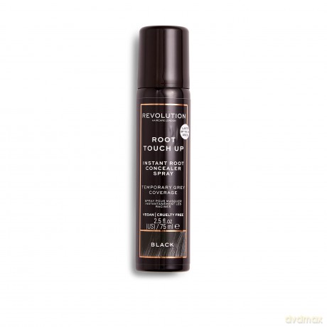 Revolution Haircare Growth and gray hair spray Root Touch Up (Instant Root Concealer Spray) 75 ml - Shade: Black