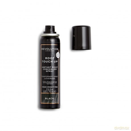 Revolution Haircare Growth and gray hair spray Root Touch Up (Instant Root Concealer Spray) 75 ml - Shade: Black