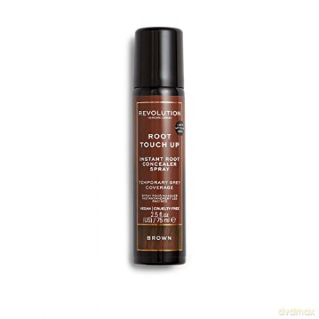 Revolution Haircare Growth and gray hair spray Root Touch Up (Instant Root Concealer Spray) 75 ml - Shade: Brown