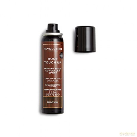 Revolution Haircare Growth and gray hair spray Root Touch Up (Instant Root Concealer Spray) 75 ml - Shade: Brown
