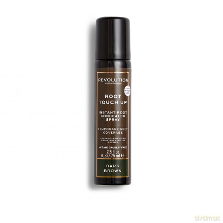 Revolution Haircare Growth and gray hair spray Root Touch Up (Instant Root Concealer Spray) 75 ml - Shade: Dark Brown