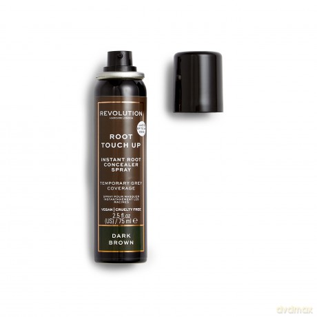 Revolution Haircare Growth and gray hair spray Root Touch Up (Instant Root Concealer Spray) 75 ml - Shade: Dark Brown